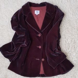 MARGARET O'LEARY • Flowey Blazer in Velour